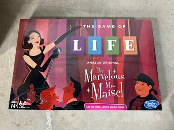 New The Game Of Life: The Marvelous Mrs. Maisel Edition Board Game