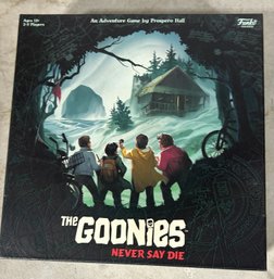 New The Goonies: Never Say Die Strategy Board Game Produced By Funko Games.