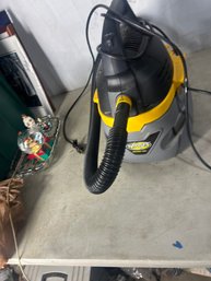 Stinger Compact Wet/dry Shop Vacuum - TESTED AND WORKS
