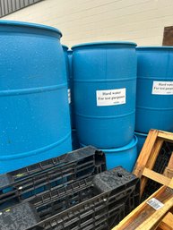 50 Gallon Water Barrel- 1ST Of 4 In Auction