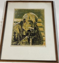 FRAMED ART JILL COWIE  1/16-'63