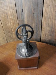 Vintage Coffee Mill Grinder Music Box