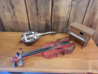 Collection Of Instrument Music Boxes