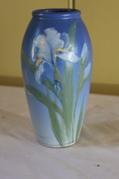 Weller Pottery Blue Iris Vase