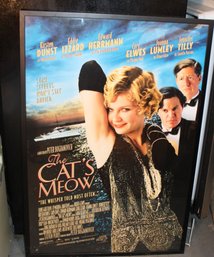 Framed Cat's Meow Movie Poster