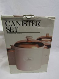 NIB Canister Set
