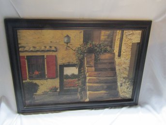 Framed Art Decor Wall Hanging By Guido Borrelli