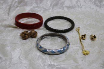 Costume Bracelets And Earrings