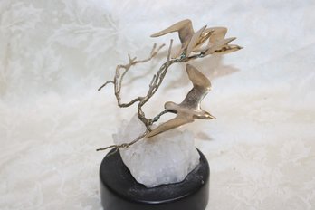 BIRDS IN FLIGHT SCULPTURE