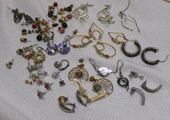 Assortment Of Costume Pierced Earrings