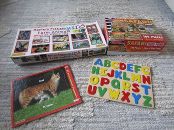 KIDS PUZZLES - ALL COMPLETE