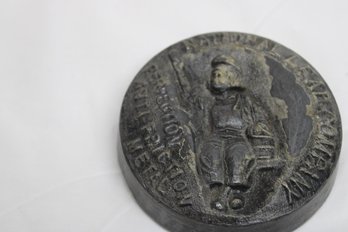 National Lead Company Dutch Boy Perfection Anti Friction Metal Lead Paperweight