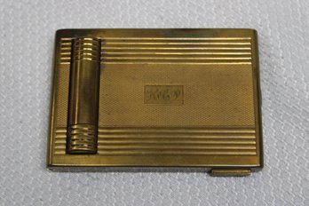 Vintage Art Deco BOURJOIS Evening In Paris Compact Lipstick Blush Powder 1940-50