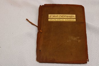 Antique 'Friendship' By Emerson & Newman, Dodge Publishing Co., C. 1900-1920