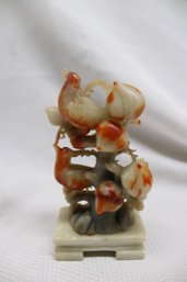 VINTAGE ASIAN CARVED SOAPSTONE