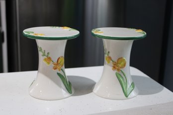 THE WHITE BARN CANDLE CO PEDESTAL CANDLE HOLDER