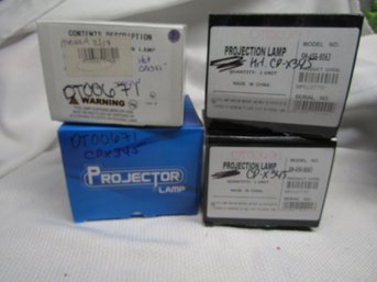 LOT 2 REPLACEMENT PROJECTOR LAMPS