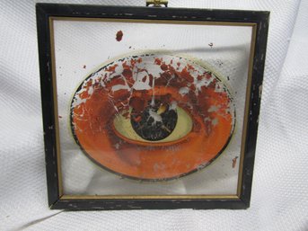 Painted Eye On Glass