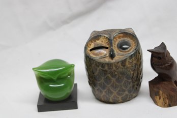 COLLECTION OF OWLS