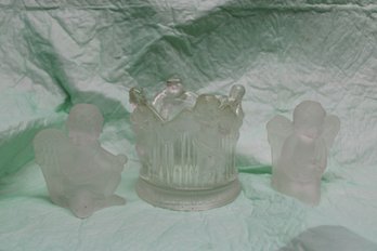 ANGEL CANDLE HOLDERS