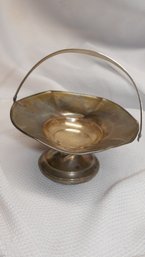 WEIGHTED STERLING PEDESTAL BOWL