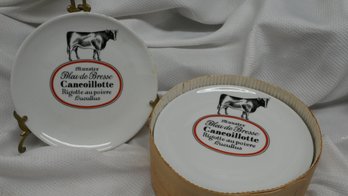 6 FRENCH CHEESE PLATES - SERVICE BISTROT SERIES