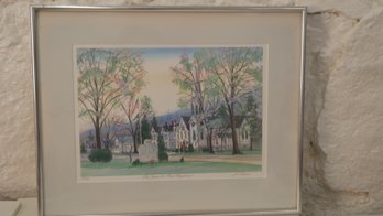 MARILYN DAVIS PRINT GREEN AT PINE MEADOW CT
