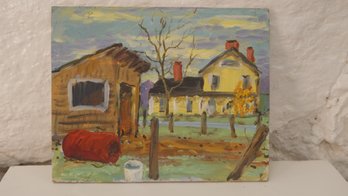 UNSIGNED OIL PAINTING
