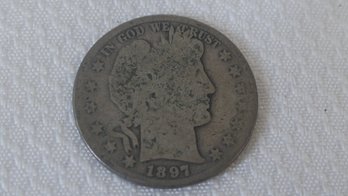 1897 BARBER QUARTER