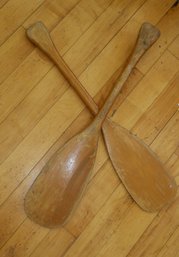 Pair Vintage Oars