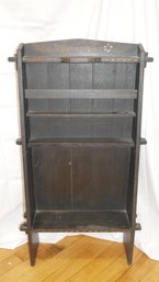 Early American MISSION OAK TENON CONSTRUCTION  Floor Spice Rack