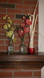 COLLECTION OF FAUX FLOWERS