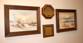 Oil Paintings And Wall Mirrors