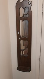 Wall Mirror And Shelf