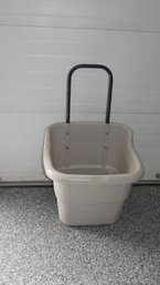 Suncast 15-gal Lawn & Garden Cart, Durable Resin Material