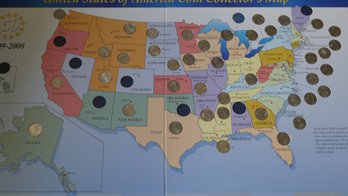 COLLECTORS ALBUM 25 CENT MINTED COINS 1999-2008