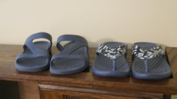 2 PAIRS JOYBEE SANDALS SIZE 8