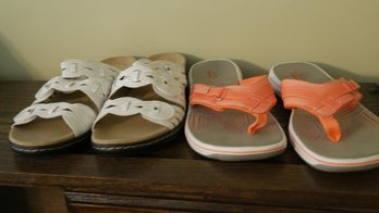 CLARK SANDALS SIZE 8 - 8.5