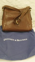 GENUINE FLORENTINE VECCHETTA LEATHER DOONEY & BOURKE SHOULDER BAG