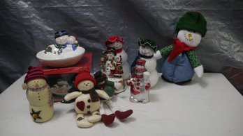 CHRISTMAS SNOWMAN DECORATIONS