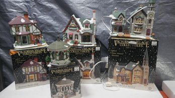 CHRISTMAS VILLAGE HOUSES