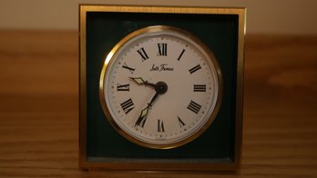 SMALL SETH THOMAS DESK CLOCK