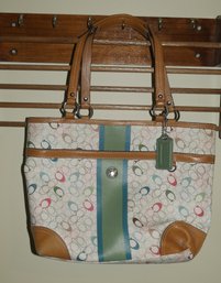 LEATHER COACH PURSE