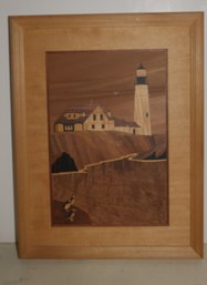 HUDSON  RIVER INLAY WALL ART