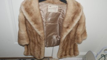 VINTAGE MINK SHAWL / STOLE / CAPE FROM MICHELS FUR COMAPANY