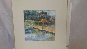 Water Color Signed Don & Sondie '05