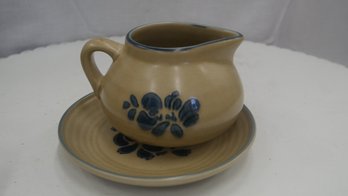 PFALTZGRAFF CREAMER AND UNDERPLATE