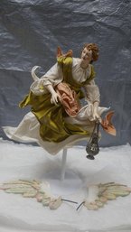 NEAPOLITAN CRECHE NATIVITY ANGEL FIGURE ARTIST UNSIGNED