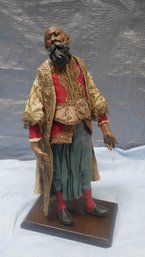NEAPOLITAN CRECHE NATIVITY FIGURE KING UNSIGNED
