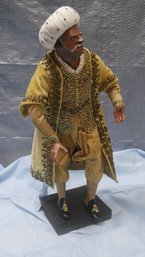 NEAPOLITAN CRECHE NATIVITY FIGURE KING